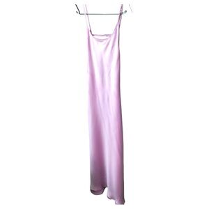 Zara Light Pink Satin Dress